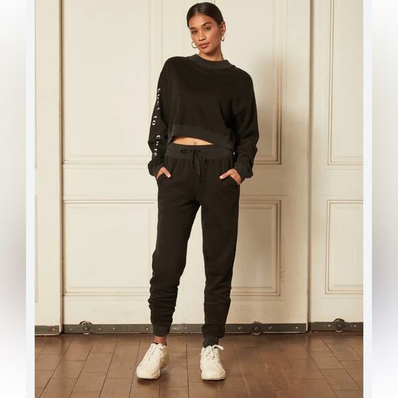 Boyish Pants - Boyish Black Paul Tapered Joggers Small NWT